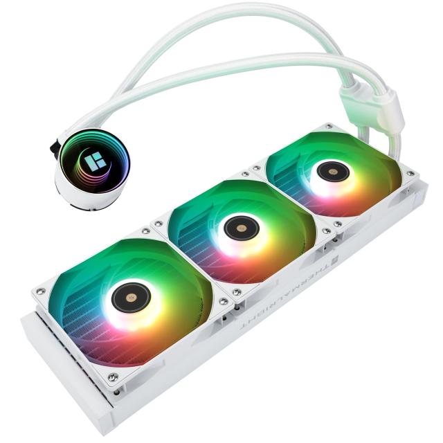 Охладител за процесор Thermalright Water Cooling Frozen Notte 360 White A-RGB V2 - LGA1851/AM5