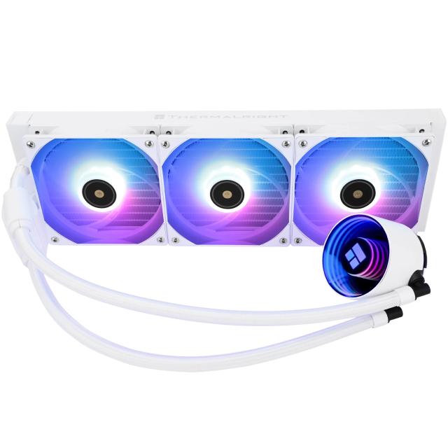 Охладител за процесор Thermalright Water Cooling Frozen Notte 360 White A-RGB V2 - LGA1851/AM5