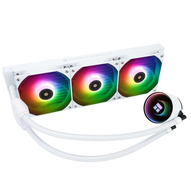 Охладител за процесор Thermalright Water Cooling Frozen Notte 360 White A-RGB V2 - LGA1851/AM5