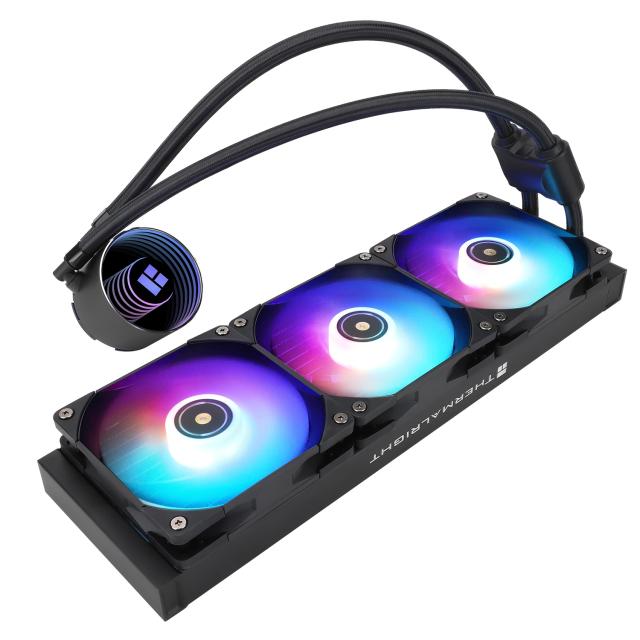 Охладител за процесор Thermalright Water Cooling Frozen Notte 360 Black A-RGB V2 - LGA1851/AM5