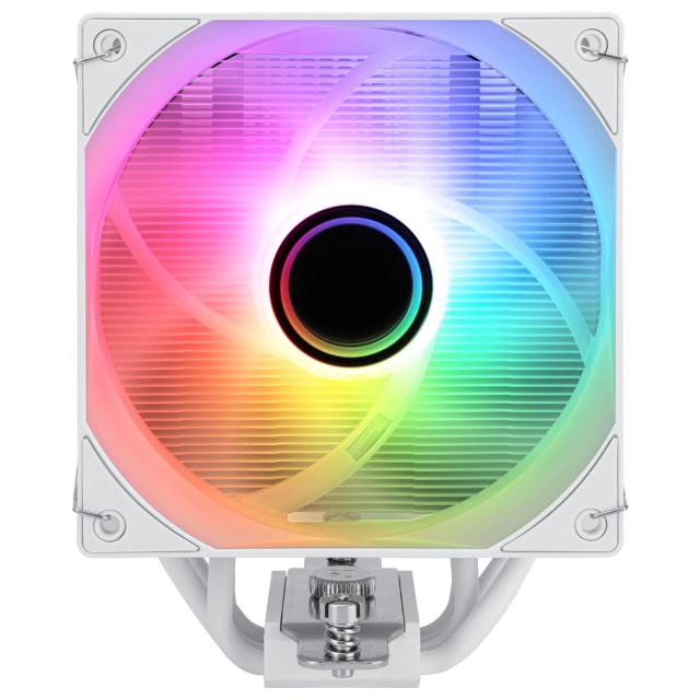 Охладител за процесор Thermalright Assassin Spirit 120 Vision A-RGB White - LCD Display, Infinity Mirror