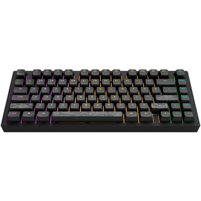 Геймърскa механична клавиатура Dark Project ALU81A Terra Nostra Black RGB