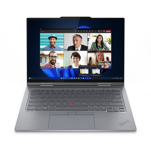 Лаптоп Lenovo ThinkPad X1 2-in-1 Gen 9, Intel Core Ultra 7 155U (1.7/4.8GHz, 12 Cache), 14.0" (2880 x 1800) OLED, Touchscreen, 16GB DDR5, 512GB SSD, Windows 11 Pro