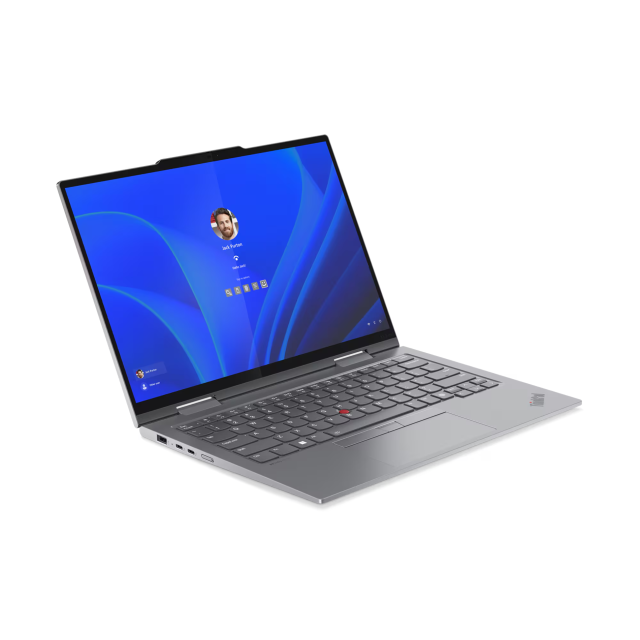 Лаптоп Lenovo ThinkPad X1 2-in-1 Gen 9, Intel Core Ultra 7 155U (1.7/4.8GHz, 12 Cache), 14.0" (2880 x 1800) OLED, Touchscreen, 16GB DDR5, 512GB SSD, Windows 11 Pro