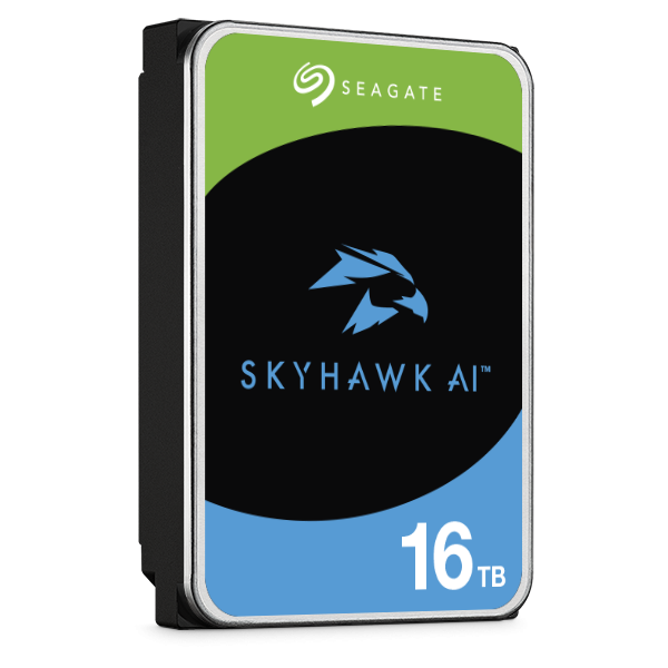 Твърд диск Seagate SkyHawk AI 16TB SATA III 6Gb/s, 7200rpm, 512MB, 3,5" (8.89 cm)