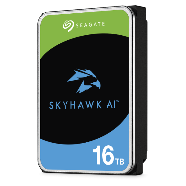 Твърд диск Seagate SkyHawk AI 16TB SATA III 6Gb/s, 7200rpm, 512MB, 3,5" (8.89 cm)