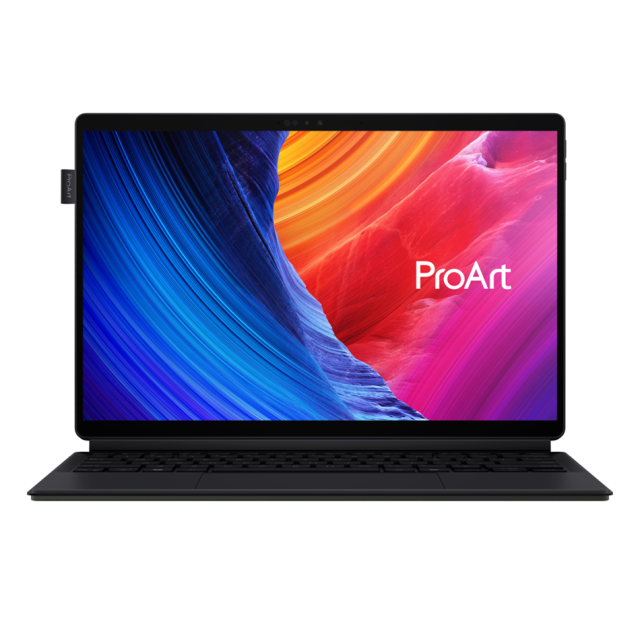 Лаптоп ASUS ProArt PZ13 HT5306QA-LX002W, Qualcomm Snapdragon X Plus X1P-42-100 8C (3.40GHz, 30MB Cache), 13.3" (33.78 см) 3K OLED WQXGA+, Touchscreen, Qualcomm Snapdragon X Adreno X1-45, 16GB LPDDR5X, 1TB SSD, Windows 11 Home