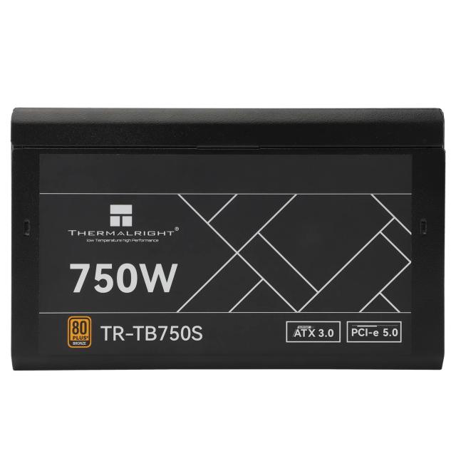 Захранване Thermalright TR-TB-750S, 750W, Active PFC, ATX 3.0, 80 PLUS BRONZE
