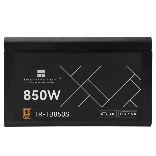 Захранване Thermalright TR-TB-850S, 850W, Active PFC, ATX 3.0, 80 PLUS BRONZE
