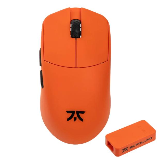 Мишка Lamzu MAYA X 8K, оптична, 30 000 dpi, Wireless, Fnatic Special Edition Orange