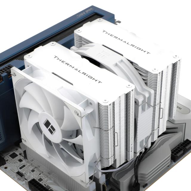 Охладител за процесор Thermalright Peerless Assassin 140 WHITE, Dual-Tower, 4-Pin PWM, LGA1851/LGA1700/AM5