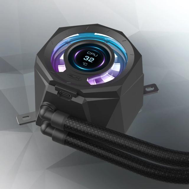 Охладител за процесор Raijintek Water Cooling, CYCLOPS 360 Black, LGA1851/LGA1700/AM5