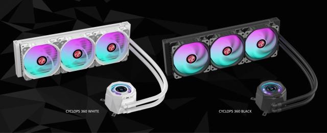 Охладител за процесор Raijintek Water Cooling, CYCLOPS 360 Black, LGA1851/LGA1700/AM5