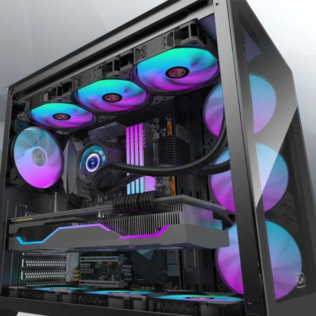 Охладител за процесор Raijintek Water Cooling, CYCLOPS 360 Black, LGA1851/LGA1700/AM5
