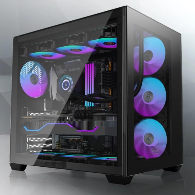 Охладител за процесор Raijintek Water Cooling, CYCLOPS 360 Black, LGA1851/LGA1700/AM5
