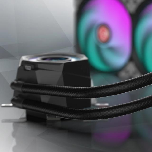 Охладител за процесор Raijintek Water Cooling, CYCLOPS 360 Black, LGA1851/LGA1700/AM5