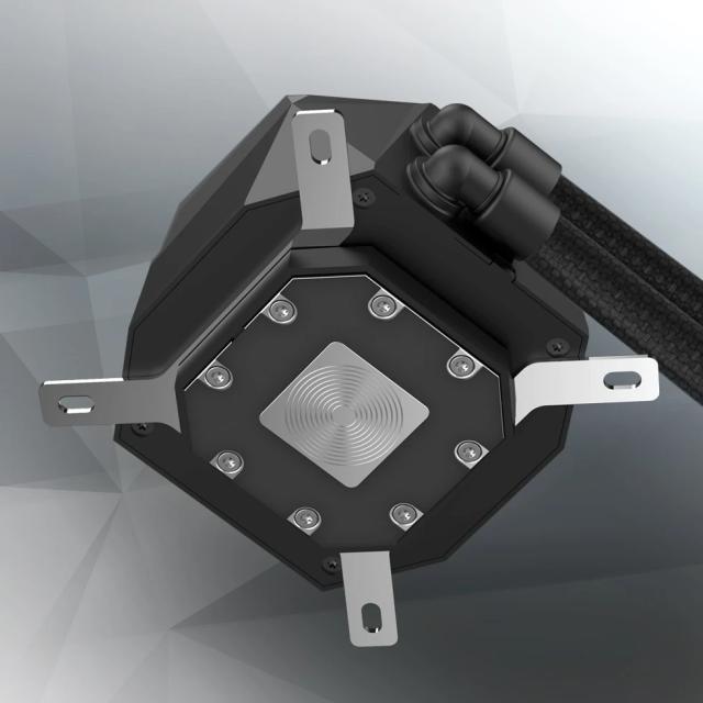 Охладител за процесор Raijintek Water Cooling, CYCLOPS 360 Black, LGA1851/LGA1700/AM5