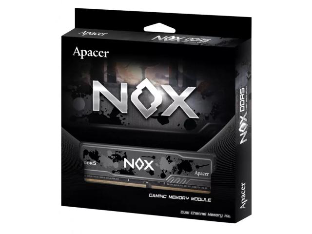 Памет Apacer NOX 16GB DDR5 5600MHz, CL40, 1.25 V