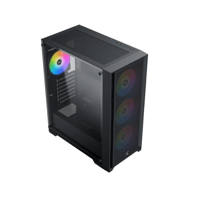 Кутия XIGMATEK Gaming X II Mesh, Mid Tower, 1 x USB 3.0, 2 x USB 2.0, E-ATX, ATX, M-ATX, Mini-ITX