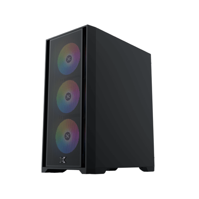 Кутия XIGMATEK Gaming X II Mesh, Mid Tower, 1 x USB 3.0, 2 x USB 2.0, E-ATX, ATX, M-ATX, Mini-ITX