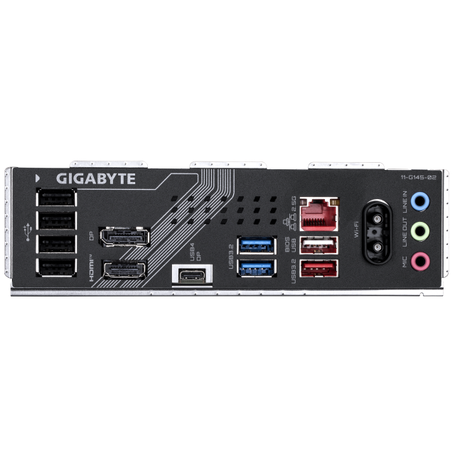 Дънна платка GIGABYTE B860 GAMING X WIFI 6E, LGA 1851, 4x DDR5, 3x M.2, 4x SATA 6Gb/s, Wi-Fi 6E, BLUETOOTH 5.3, HDMI, DP. ATX