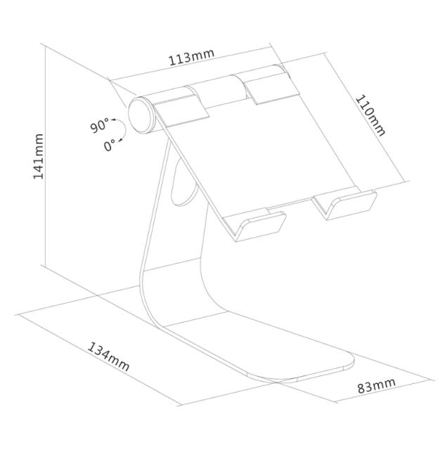 Стойка Neomounts by NewStar Tablet Desk Stand (suited for tablets up to 11")