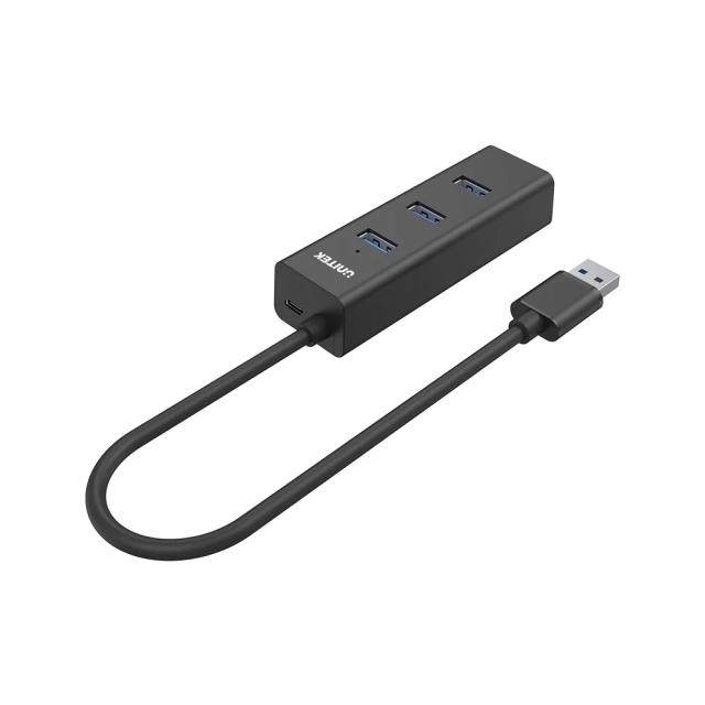 USB хъб Unitek 4-портов, 4 x USB 3.0, 1.2m, USB 3.0/2.0