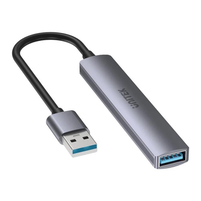 USB хъб Unitek 4-портов, 1 x USB 3.0, 3 x USB2.0, USB 3.0/2.0