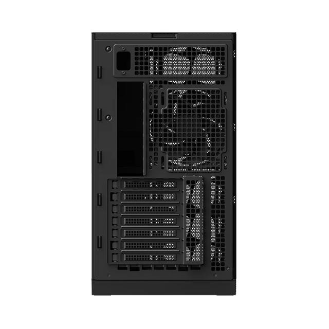 Кутия Geometric Future Model 5 Vent Black, Middle Tower, 1 x USB 3.2 Gen 2 Type-C, 2 x USB 3.0, HD Audio x 1, EATX / ATX / mATX / Mini-ITX