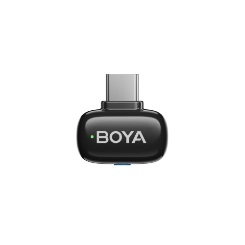 Безжична микрофонна система BOYA Mini 12, 20 Hz - 20 kHz, -42 dB, USB Type-C, Lightning