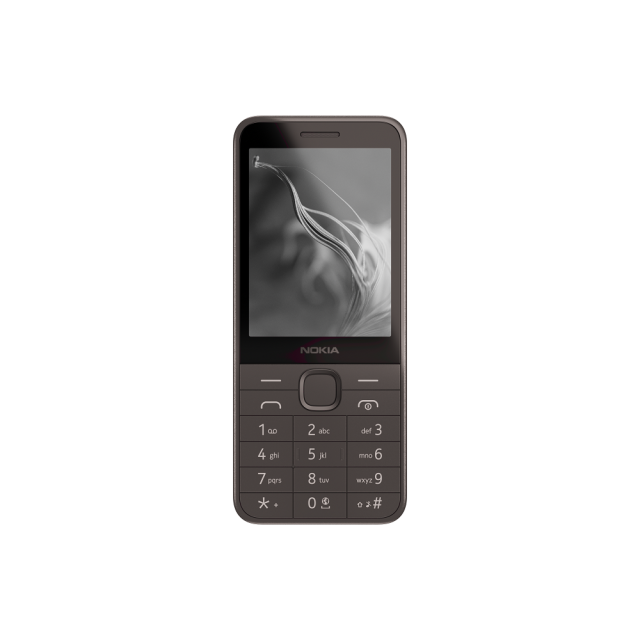 GSM Nokia 235 DS 4G 2025, 2.8" (7.11 cm) QVGA Unisoc T107, Dual SIM128MB Flash памет (+ microSD), 64MB RAM, 2 MPix камера, Bluetooth, Черен