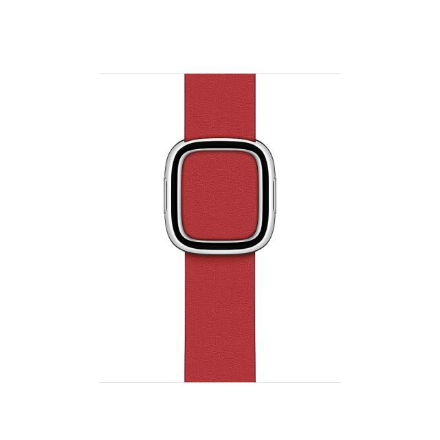 Каишка за часовник Apple Watch 40mm Band: Scarlet Modern Buckle - Small (Seasonal Fall 2020)