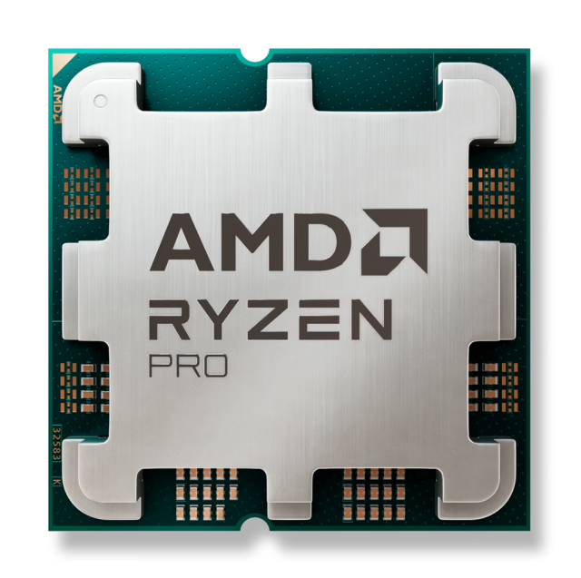 Процесор AMD RYZEN 3 PRO 8300G 4C (3.2/4.9 GHz, 8MB Cache), 65W, AM5, MPK, с охлаждане