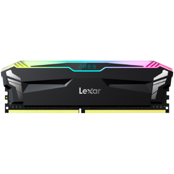 Памет Lexar Ares Black RGB 32GB (2x16GB) DDR4 3600MHz, CL18, 1.35V