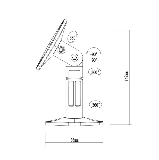 Стойка Neomounts by NewStar Speaker Wall- & Ceiling Mount (set of 2 pieces)