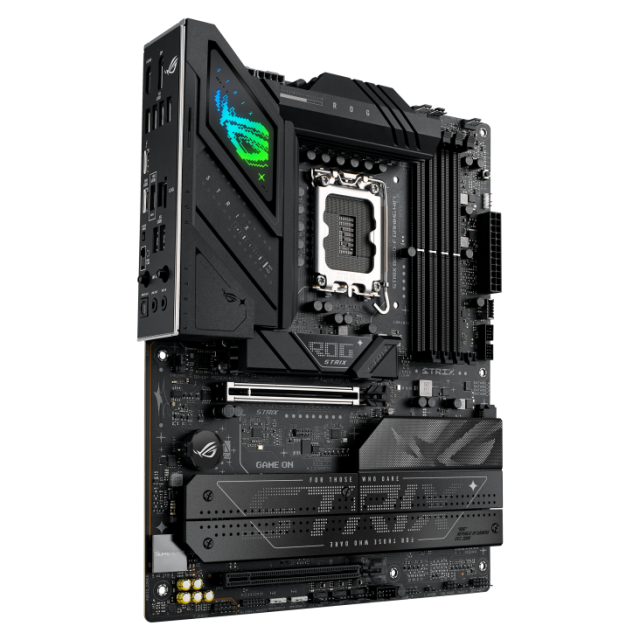 Дънна платка ASUS ROG STRIX B860-F GAMING WIFI, LGA1851, 4x DDR5, 4x M.2, 4x SATA 6Gb/s, Wi-Fi 7, Bluetooth v5.4, HDMI, DP, ATX