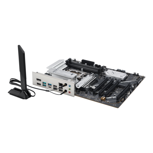 Дънна платка ASUS PRIME B860-PLUS WIFI, LGA1851, 4x DDR5, 2x M.2, 4x SATA 6Gb/s, Wi-Fi 6E, Bluetooth v5.3, HDMI, DP, ATX