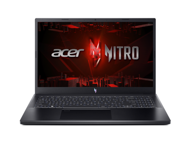 Лаптоп Acer Nitro V15 Gaming ANV15-51-98AA, Intel Core i9-13900H 14C (1.9 / 5.4GHz, 24 MB Cache), 15.6'' (39.62 cm) Full HD, 165Hz, NVIDIA GF RTX 4060 8GB GDDR6 DLSS 3, 32GB DDR5, 1TB SSD, Free DOS