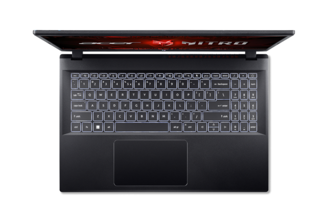 Лаптоп Acer Nitro V15 Gaming ANV15-51-98AA, Intel Core i9-13900H 14C (1.9 / 5.4GHz, 24 MB Cache), 15.6'' (39.62 cm) Full HD, 165Hz, NVIDIA GF RTX 4060 8GB GDDR6 DLSS 3, 32GB DDR5, 1TB SSD, Free DOS