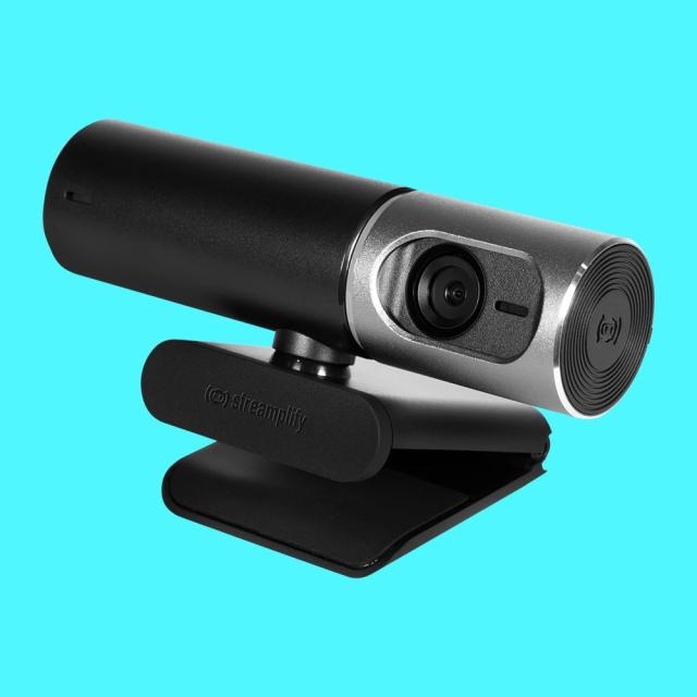 Стрийминг уеб камера Streamplify Streaming Web Camera CAM PRO, 4K@30FPS/1080p@60FPS, 8.5MP, USB Type-C