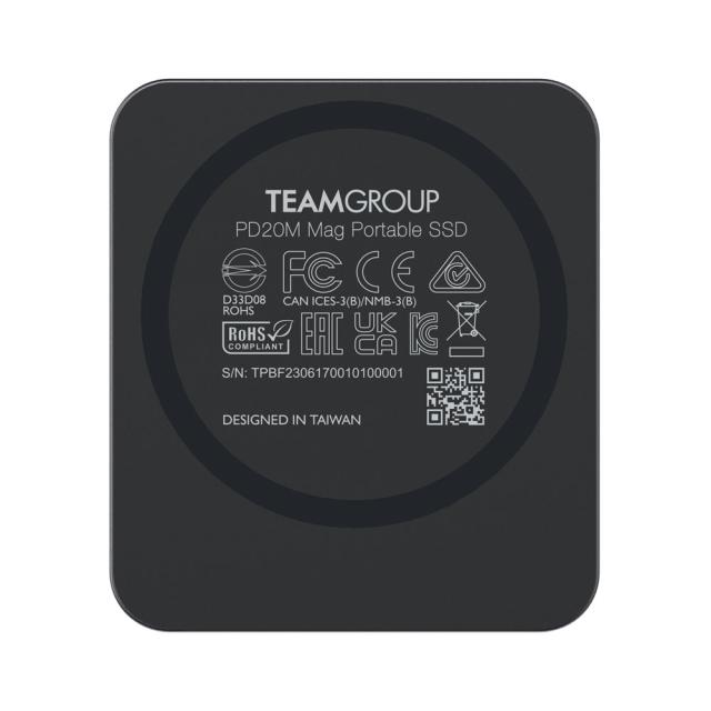 Външен SSD TeamGroup PD20M MAG 1TB, USB 3.2 Gen2 Type-C