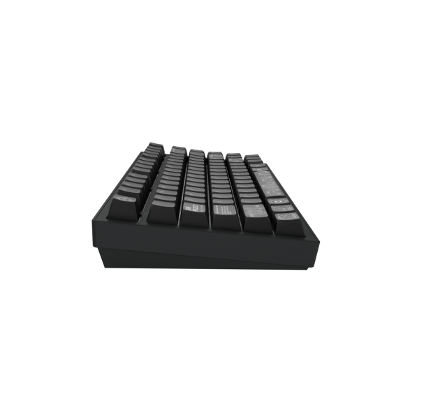 Геймърскa клавиатура Dark Project ALU81A Terra Nova Black RGB, Wireless/Bluetooth, USB