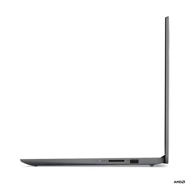 Лаптоп Lenovo IdeaPad 1 15ALC7, AMD Ryzen 7 5700U 8C (1.8/4.3GHz, 8MB Cache), 15.6'' (39.62 cm), FHD IPS Anti-glare, 16GB DDR4, 1TB SSD NVMe, 1x USB 2.0, 1x USB 3.2 Gen 1, 1x USB Type-C, HDMI, Free DOS