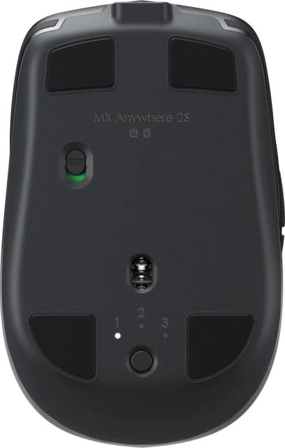 Мишка Logitech MX Anywhere 2S, Лазеренa (4000 dpi), Bluetooth/Wireless, за Дясна ръка