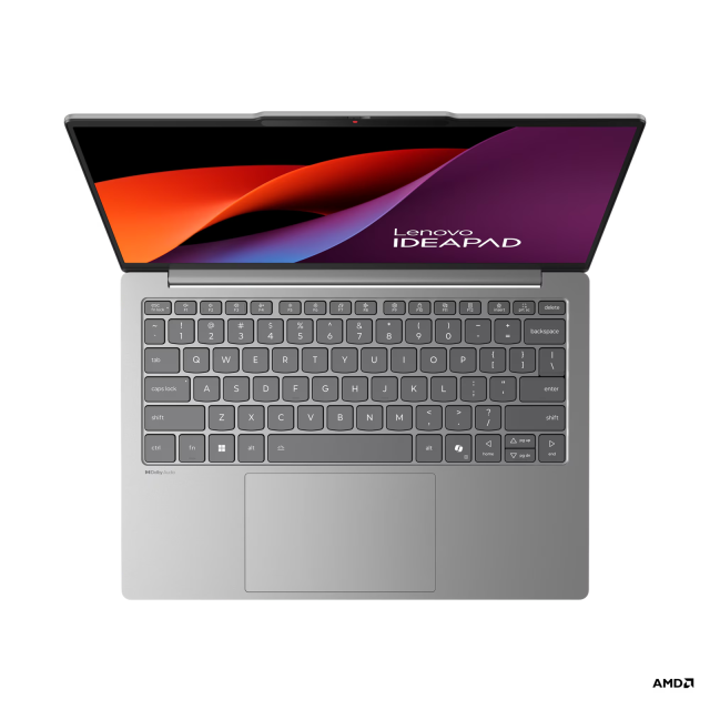 Лаптоп Lenovo IdeaPad Slim 5 13ARP10, AMD Ryzen 7 7735HS 8C (3.2/4.75GHz, 16MB Cache), 13.3" (33.78cm) WUXGA IPS 400nits Anti-Glare Display, 16GB LPDDR5X, 1TB SSD NVMe, 2x USB 3.2 Gen 2, HDMI, Free DOS