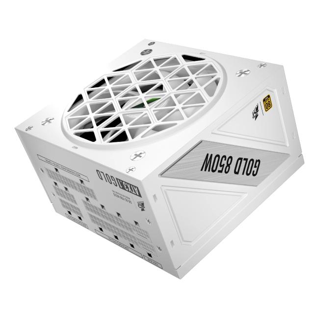 Захранване 1stPlayer HA-850BA4 WHITE 850W, ATX 3.1 PCIe 5.1, Active PFC, 80 PLUS GOLD, Full Modular