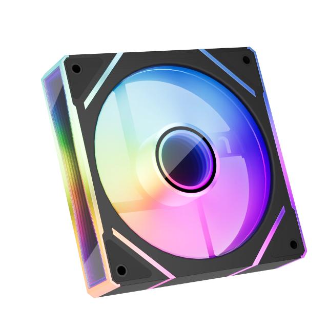 Вентилатор 1stPlayer 120mm FCR(AP) Black, ARGB