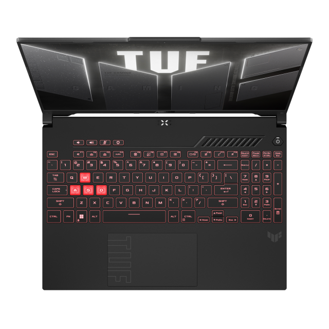 Лаптоп Asus TUF GAMING A16 FA607NU-RL056, AMD Ryzen 5 7535HS 6C (3.3/4.55GHz, 19MB Cache), 18.0" (45.72 cm) IPS FHD+ 2.5K, 144HZ, 16GB DDR5, 512GB SSD, RTX4050 6GB GDDR6, Free DOS