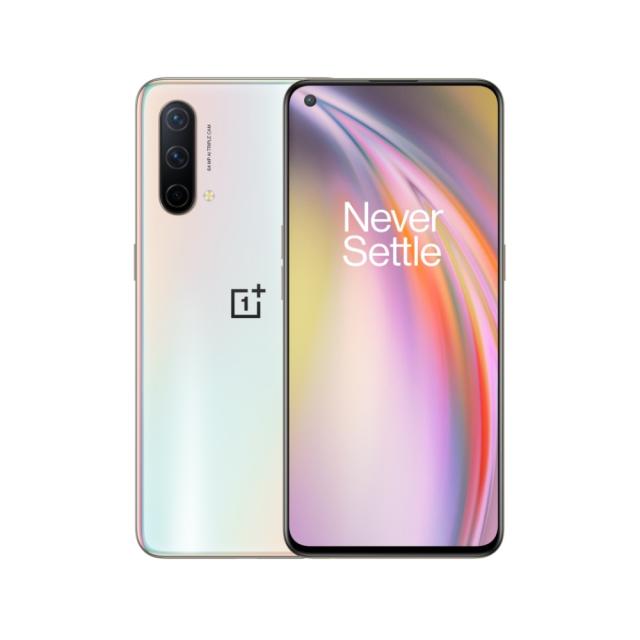 Мобилен телефон OnePlus Nord CE 5G EB2103, 12GB RAM, 256GB, 8 Core Snapdragon 750, 6,43" 90Hz AMOLED 2400x1080, 64MP + 8MP + 2MP, IMX471 16MP Selfie, 4500mAh, Dual SIM, Android 11, Silver Ray