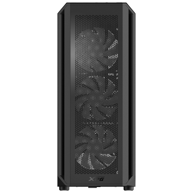 Кутия ADATA VALOR AIR PLUS MT BLACK, Middle Tower, 2 x USB 3.2, Mini-ITX, Micro-ATX, ATX